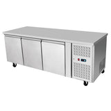 Atosa UNDERBENCH THREE DOOR COOLING FRIDGE TABLE 1795 MM EPF3432