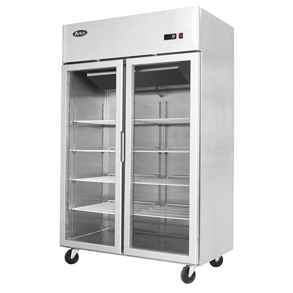 Atosa TOP MOUNTED 2 DOOR FRIDGE SHOWCASE 1314 MM MCF8605