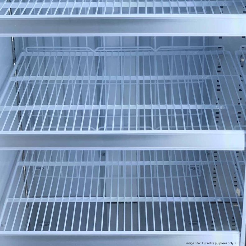 Thermaster Double Door Supermarket Freezer - LG-1000BGBMF