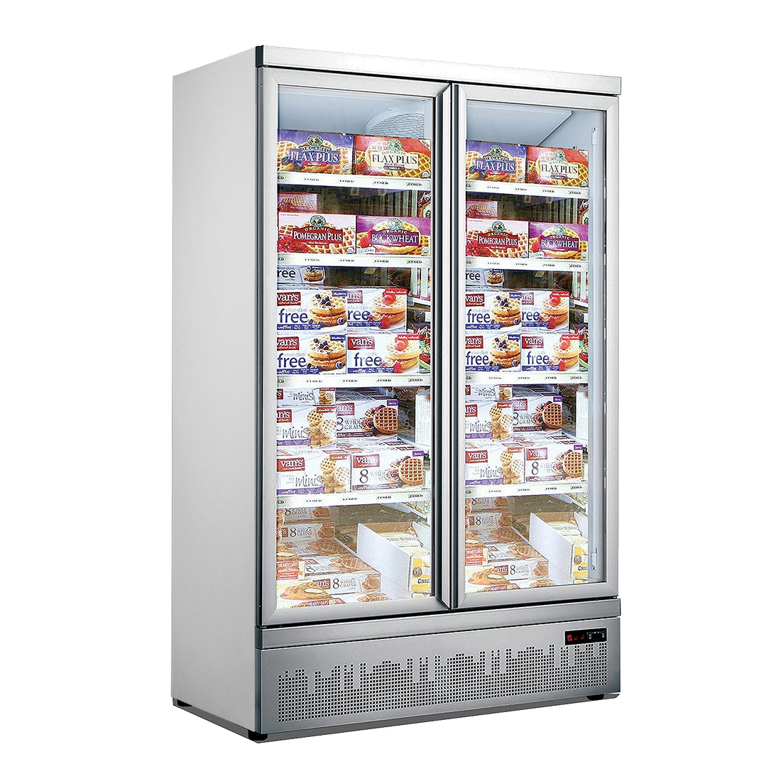 Double Door Supermarket Freezer - LG-1000GBMF  - Temperate Thermaster