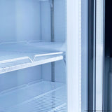Double Glass Door Colourbond Upright Drink Fridge - LG-1200GT