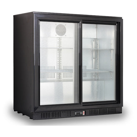 Thermaster Under Bench Two Sliding Door Bar Cooler 188L