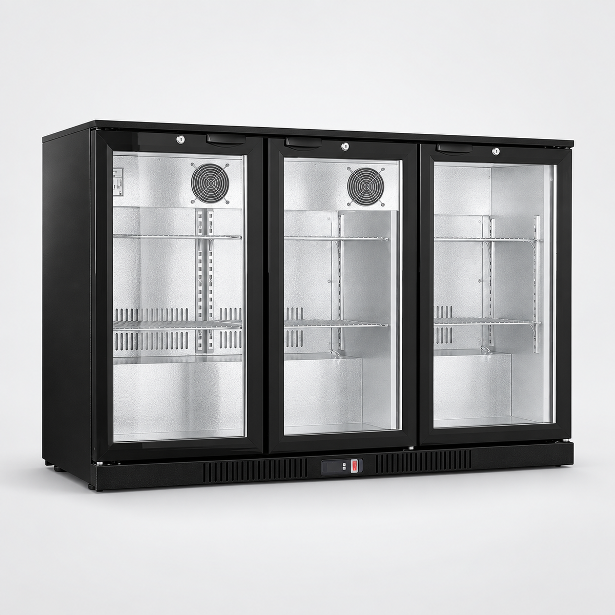 Thermaster LG-330HC fridge — enhanced studio product view