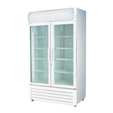 Thermaster Two Glass Door Colourbond Upright Drink Fridge LG-730P