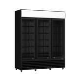 Thermaster Three Glass Door Colourbond Upright Drink Fridge - LG-1203BP