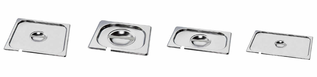 STAINLESS STEEL LIDS WITH CUT FOR SPOON 176 108 P19000