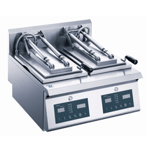 Load image into Gallery viewer, BenchStar Automatic Double Pan Fried Dumplings/Buns Machine NPD-2
