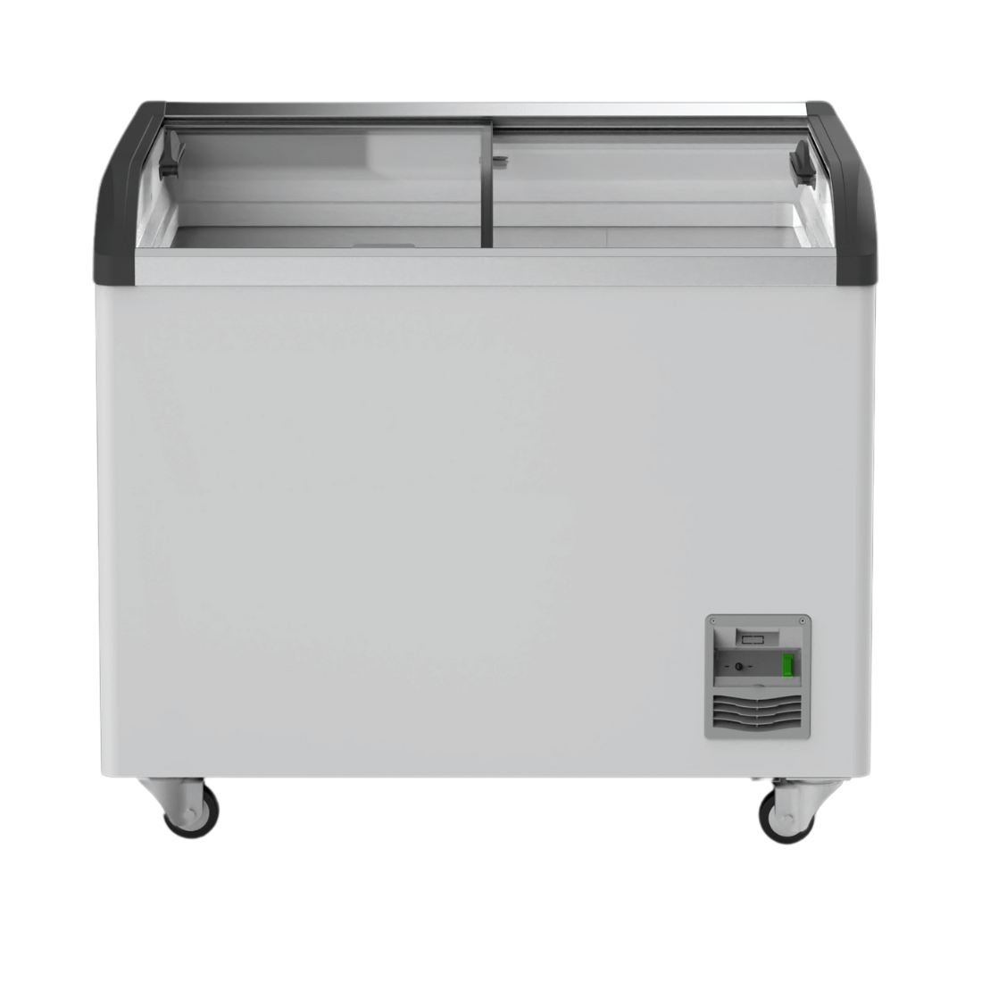 Thermaster Heavy Duty Supermarket Glass Sliding Lid Freezers 306L - SD-306K