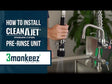 3monkeez | How to install Clean-A-Jet Pre Rinse Unit