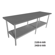 Load image into Gallery viewer, 0900-6-WB Economic 304 Grade Stainless Steel Table 900x600x900
