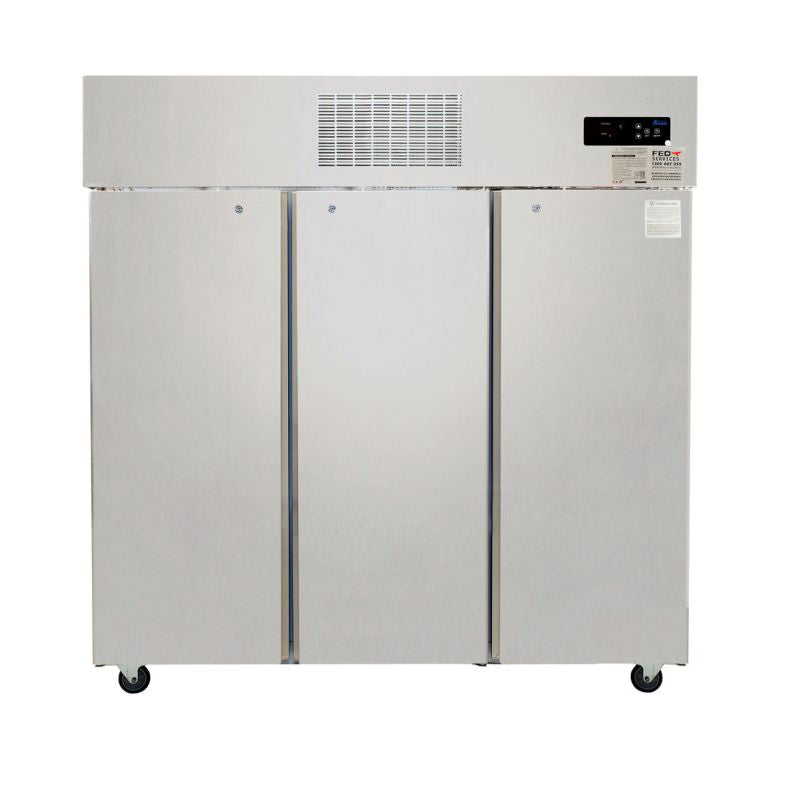 SUF1500 Three Door SS Upright Storage Freezer