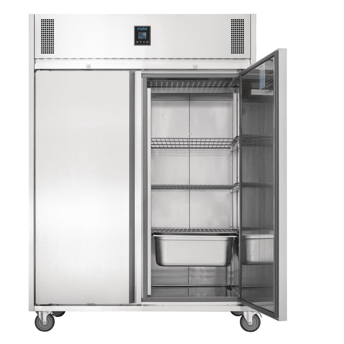 Polar U series Premium Double Door Freezer