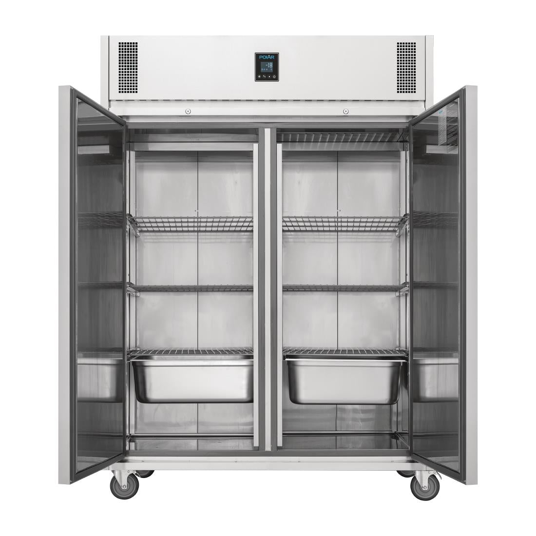 Polar U series Premium Double Door Freezer