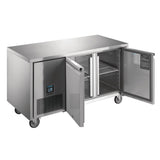 Polar U Series 2 Door Counter Freezer - 196Ltr
