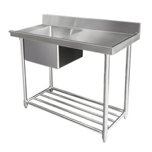 Load image into Gallery viewer, STAINLESS STEEL DISHWASHER SINGLE INLET SINK W1200 X D600 X H900 1 WSS16165R
