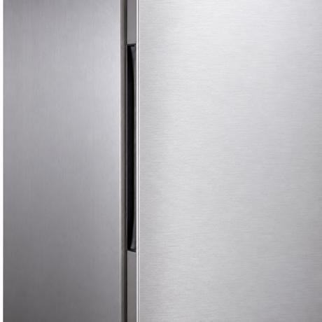 XF400SS recessed door handle and steel finish detail