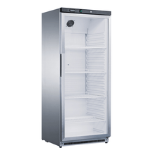 Load image into Gallery viewer, Thermaster Stainless Steel Upright Static Display Fridge XR600SG
