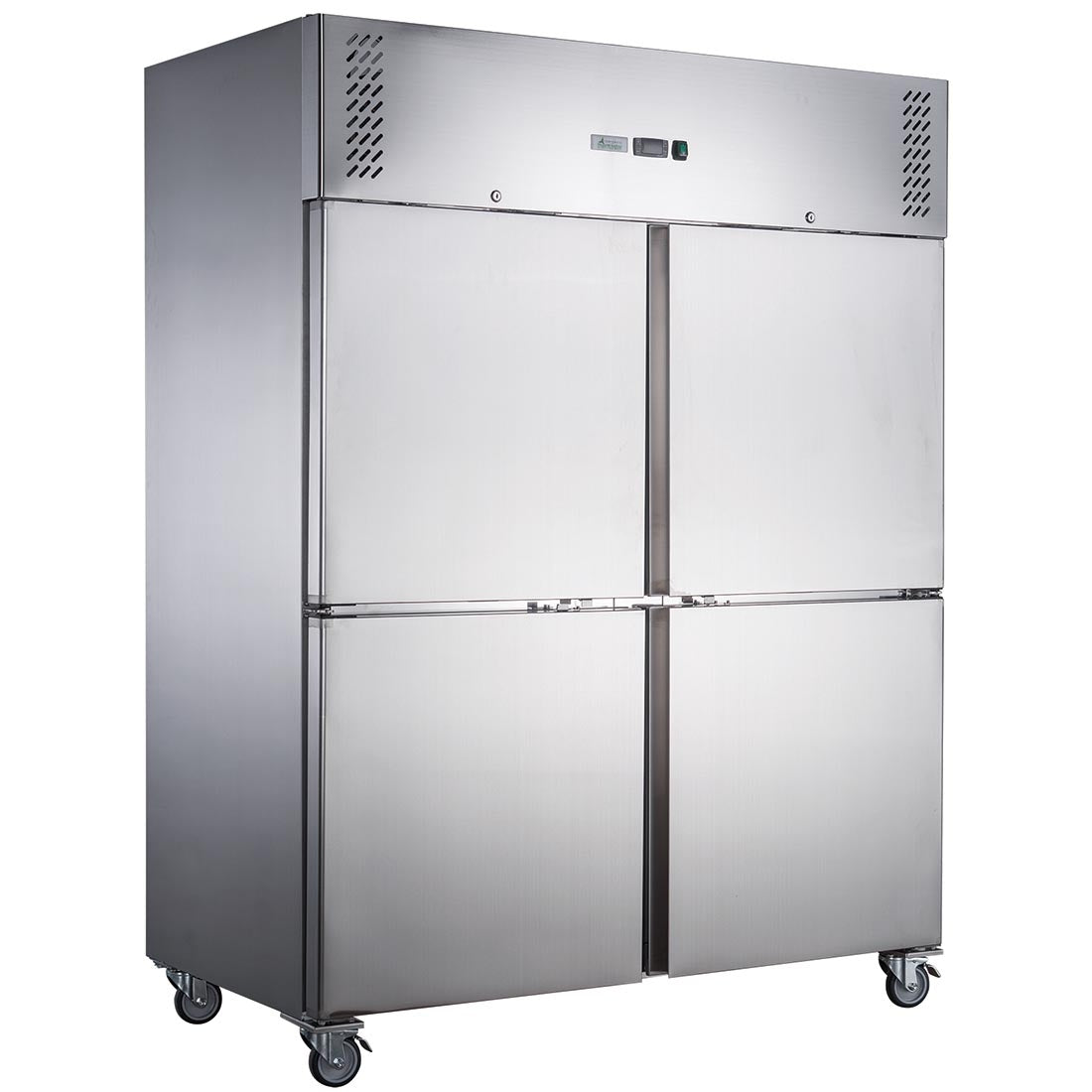 FED-X S/S Four Door Upright Freezer - XURF1200S2V  - Temperate Thermaster