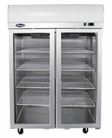 Atosa TOP MOUNTED DOUBLE DOOR GLASS FREEZER YCF9408