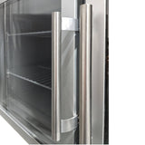 AG Commercial Four Glass Door Worktop / Under Bench Display Fridge 700mm Depth GNX4100TNG